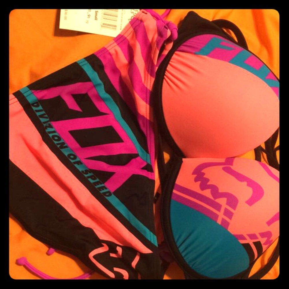 Fox Racing push up  bikini top